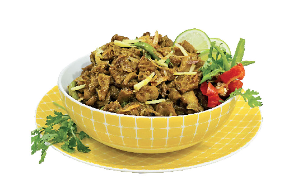হালিম নেহারি ভুঁড়ি ভাজা ও মাথার মাংসের পদ